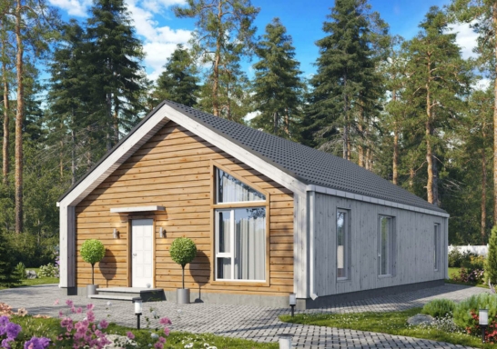 Каркасный дом - КД-830 | «8.5×12»